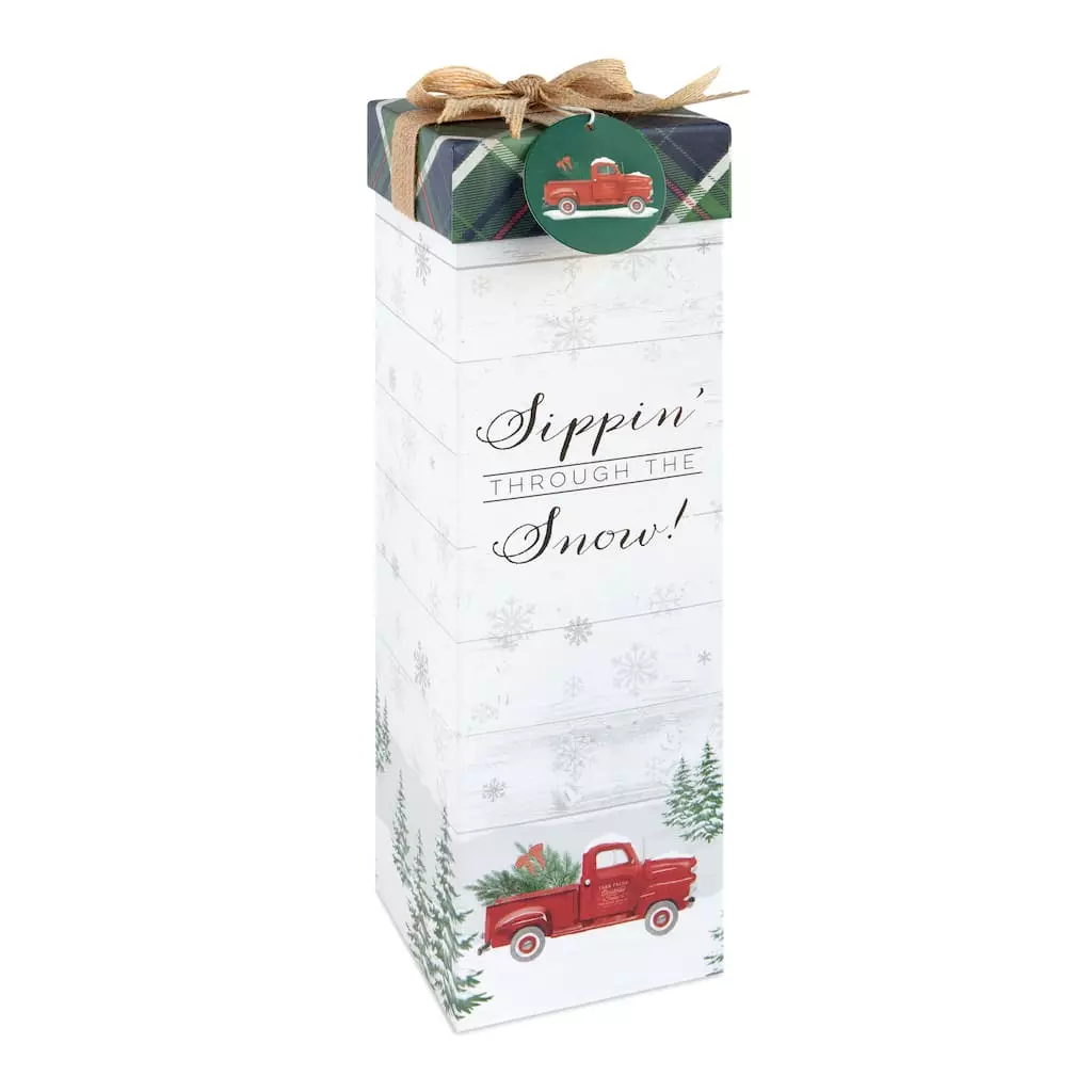 Budget ❤️ Red Truck Wine Gift Box by Ashland® ❤️ 3 Budget ❤️ Red Truck Wine Gift Box by Ashland® ❤️