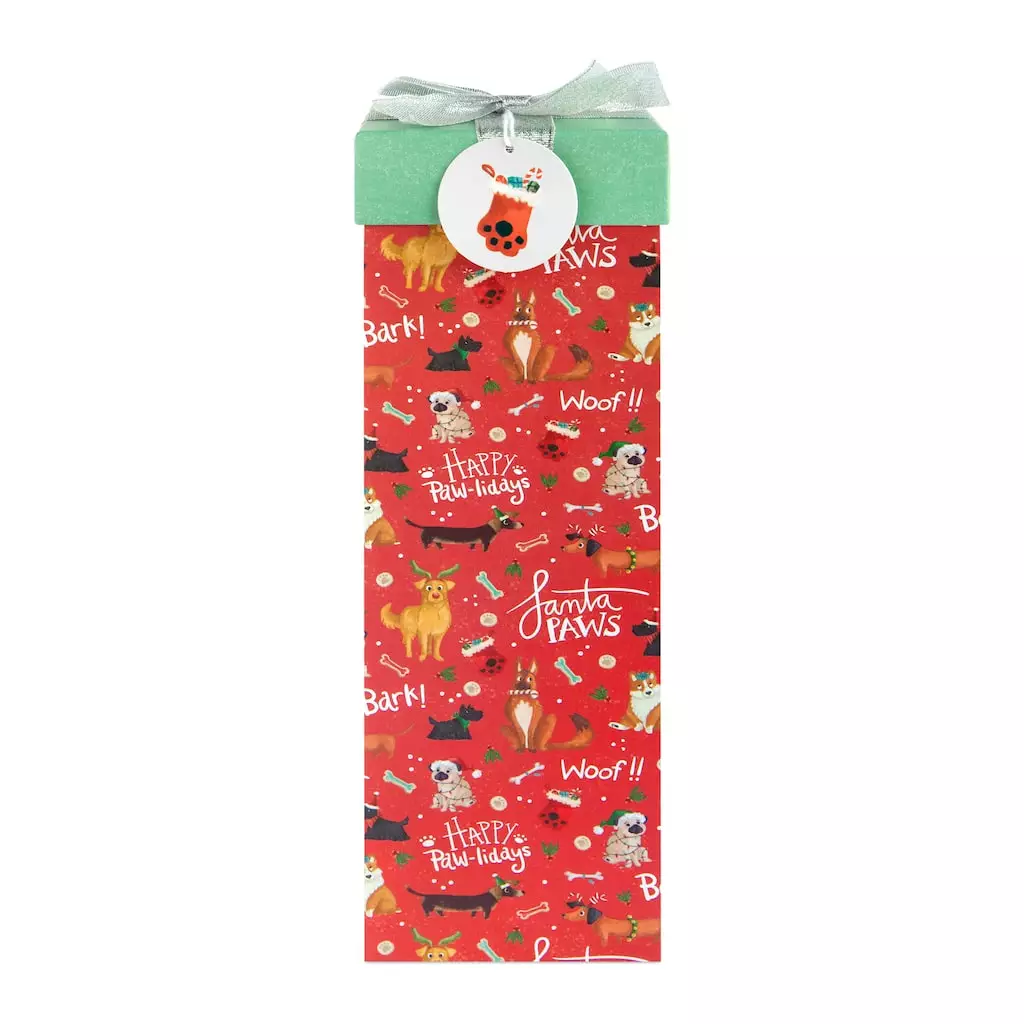 Outlet ⌛ Holiday Dogs Wine Gift Box by Ashland® 🎁 4 Outlet ⌛ Holiday Dogs Wine Gift Box by Ashland® 🎁 - Image 2