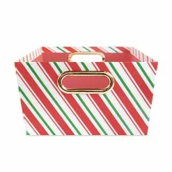 Best Sale 👏 Large Candy Cane Stripe Gift Bin by Ashland® ✔️ 9 Best Sale 👏 Large Candy Cane Stripe Gift Bin by Ashland® ✔️ -Michaels Store 10703904 4