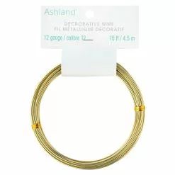 Wholesale ⌛ Gold Aluminum Decorative Wire by Ashland® ✔️ -Michaels Store 10998213 30