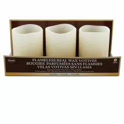 Best Sale 🛒 Flameless Real Wax Votives, Vanilla by Ashland ⌛