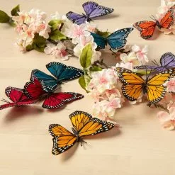 Brand new ✔️ 8 Packs: 10 ct. (80 total) Large Monarch Butterflies Value Pack by Ashland® 😍 -Michaels Store MP017012 22