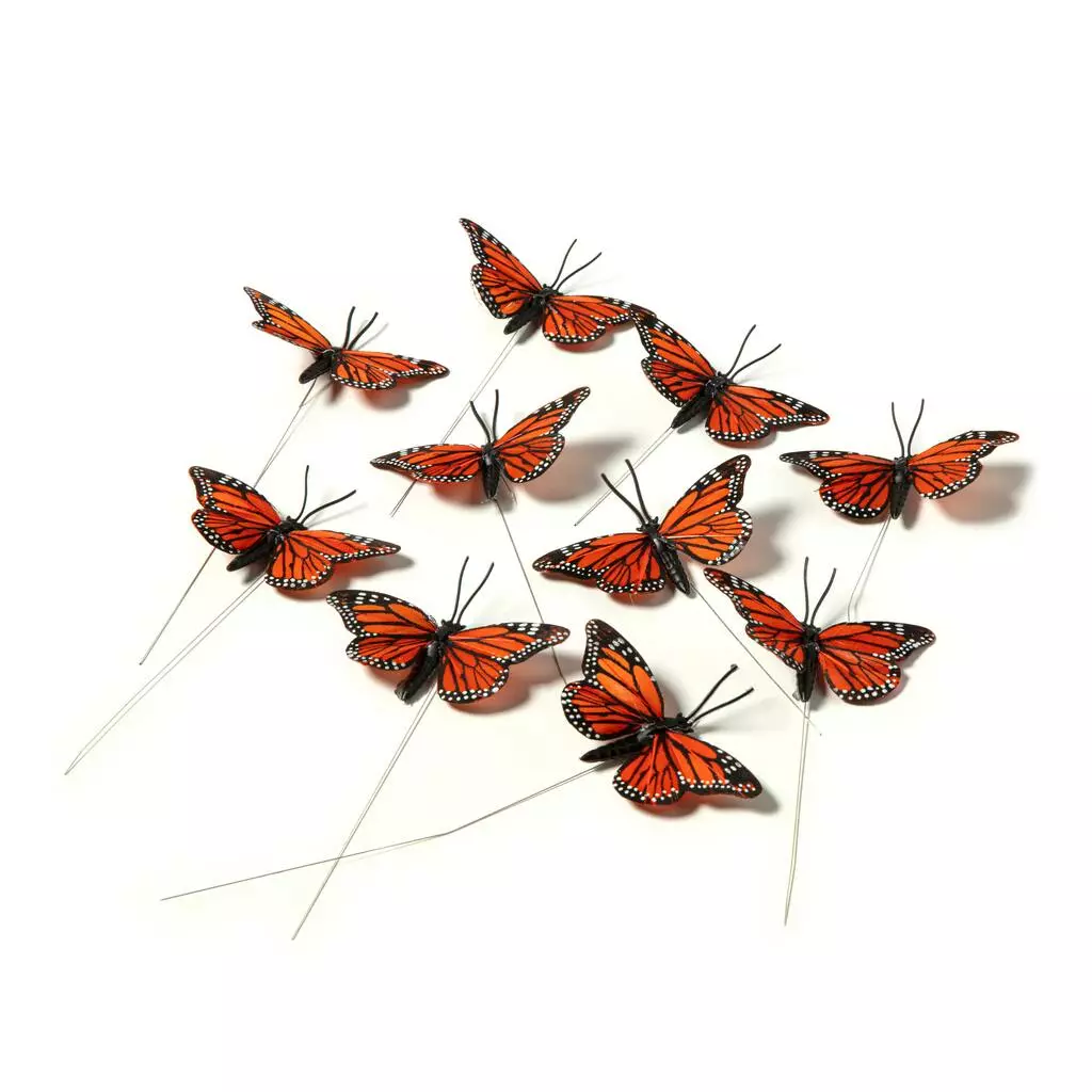 Outlet ⭐ 12 Packs: 10 ct. (120 total) Assorted 7.8" Monarch Butterflies by Ashland® ⌛ 5 Outlet ⭐ 12 Packs: 10 ct. (120 total) Assorted 7.8" Monarch Butterflies by Ashland® ⌛ - Image 3