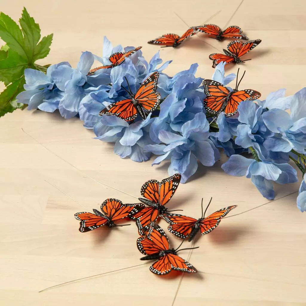 Outlet ⭐ 12 Packs: 10 ct. (120 total) Assorted 7.8" Monarch Butterflies by Ashland® ⌛ 7 Outlet ⭐ 12 Packs: 10 ct. (120 total) Assorted 7.8" Monarch Butterflies by Ashland® ⌛ - Image 5