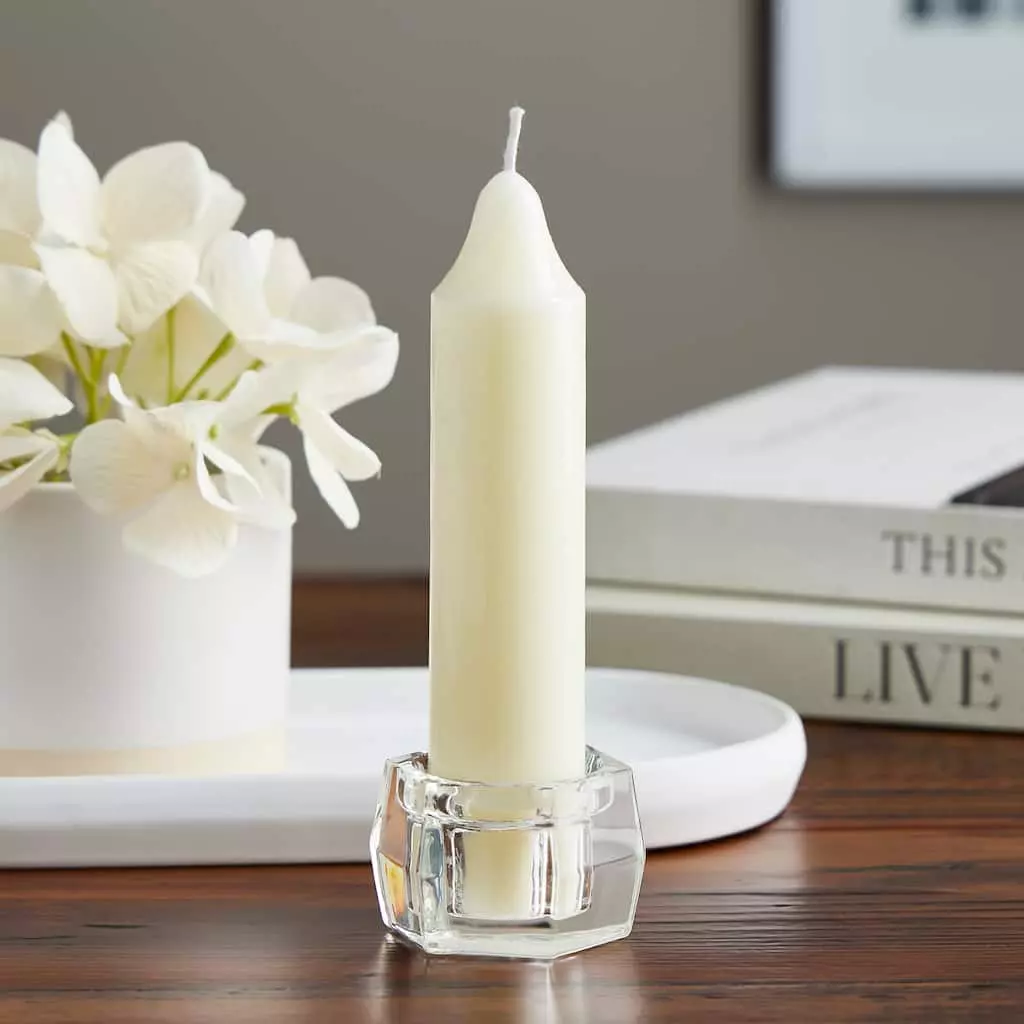 Brand new ⌛ 12 Pack: Crystal Hexacube Taper Holder by Ashland® ✔️ 4 Brand new ⌛ 12 Pack: Crystal Hexacube Taper Holder by Ashland® ✔️ - Image 2