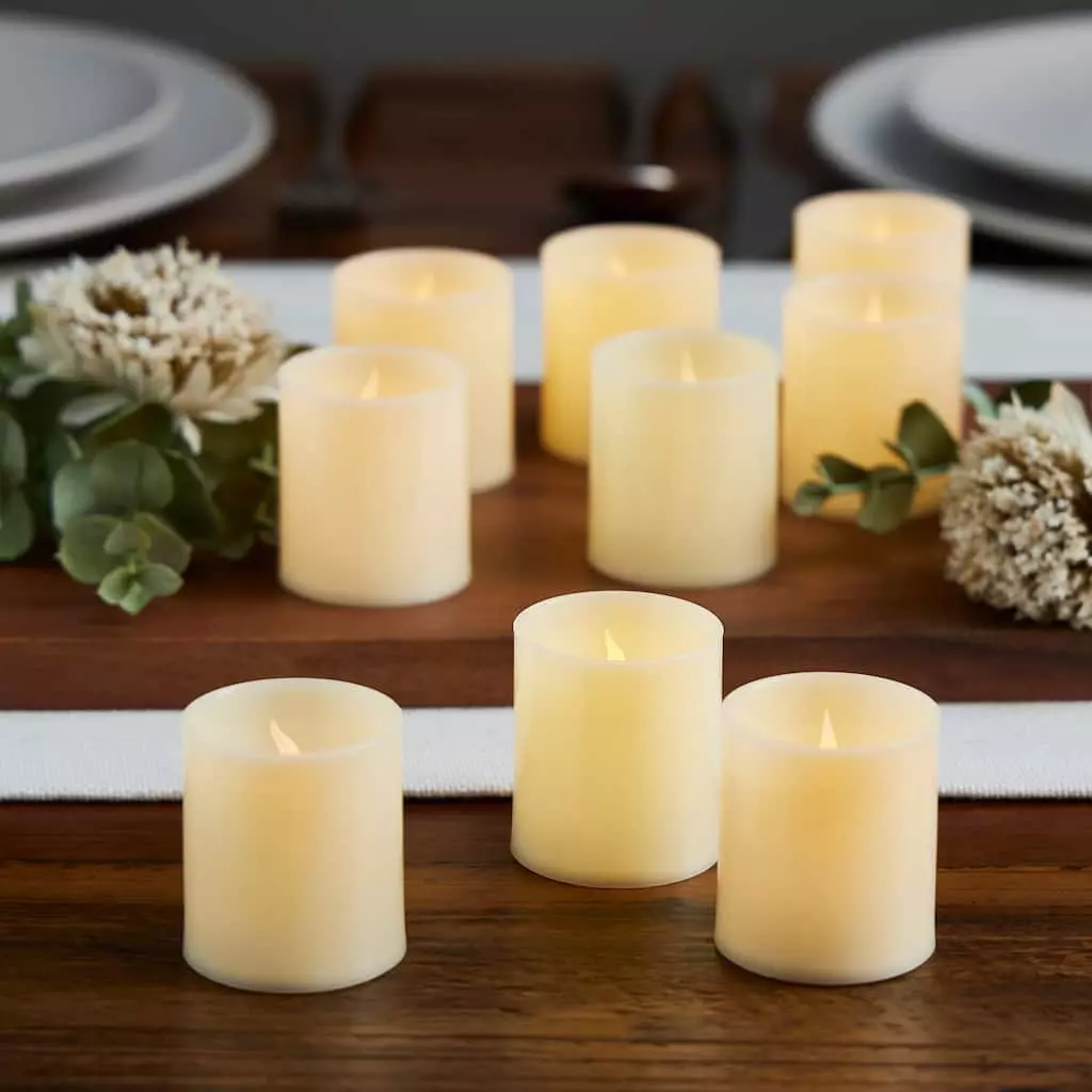 Promo 💯 12 Pack: Basic Elements™ Flameless LED Votives by Ashland® 😉 4 Promo 💯 12 Pack: Basic Elements™ Flameless LED Votives by Ashland® 😉 - Image 2