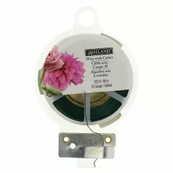 Best Sale ⌛ 12 Pack: 26 Gauge Green Floral Wire with Cutter by Ashland® 🤩