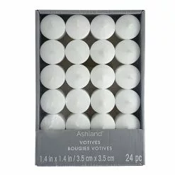 Buy 🤩 12 Packs: 24 ct. (288 total) White Votives Value Pack by Ashland® Basic Elements™ 👍