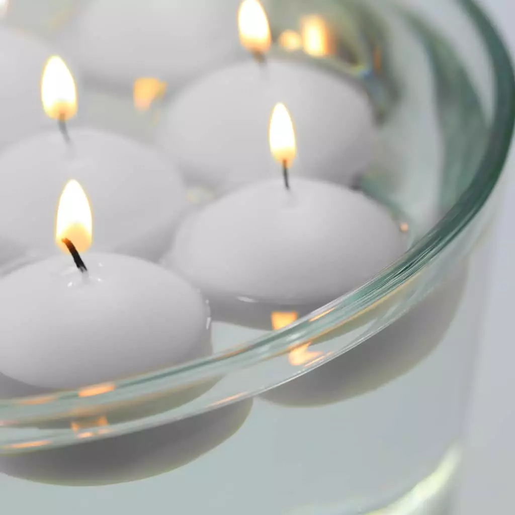 Hot Sale 👏 12 Packs: 40 ct. (240 total) Basic Elements™ White Floating Candles Value Pack by Ashland® ✔️ 5 Hot Sale 👏 12 Packs: 40 ct. (240 total) Basic Elements™ White Floating Candles Value Pack by Ashland® ✔️ - Image 3