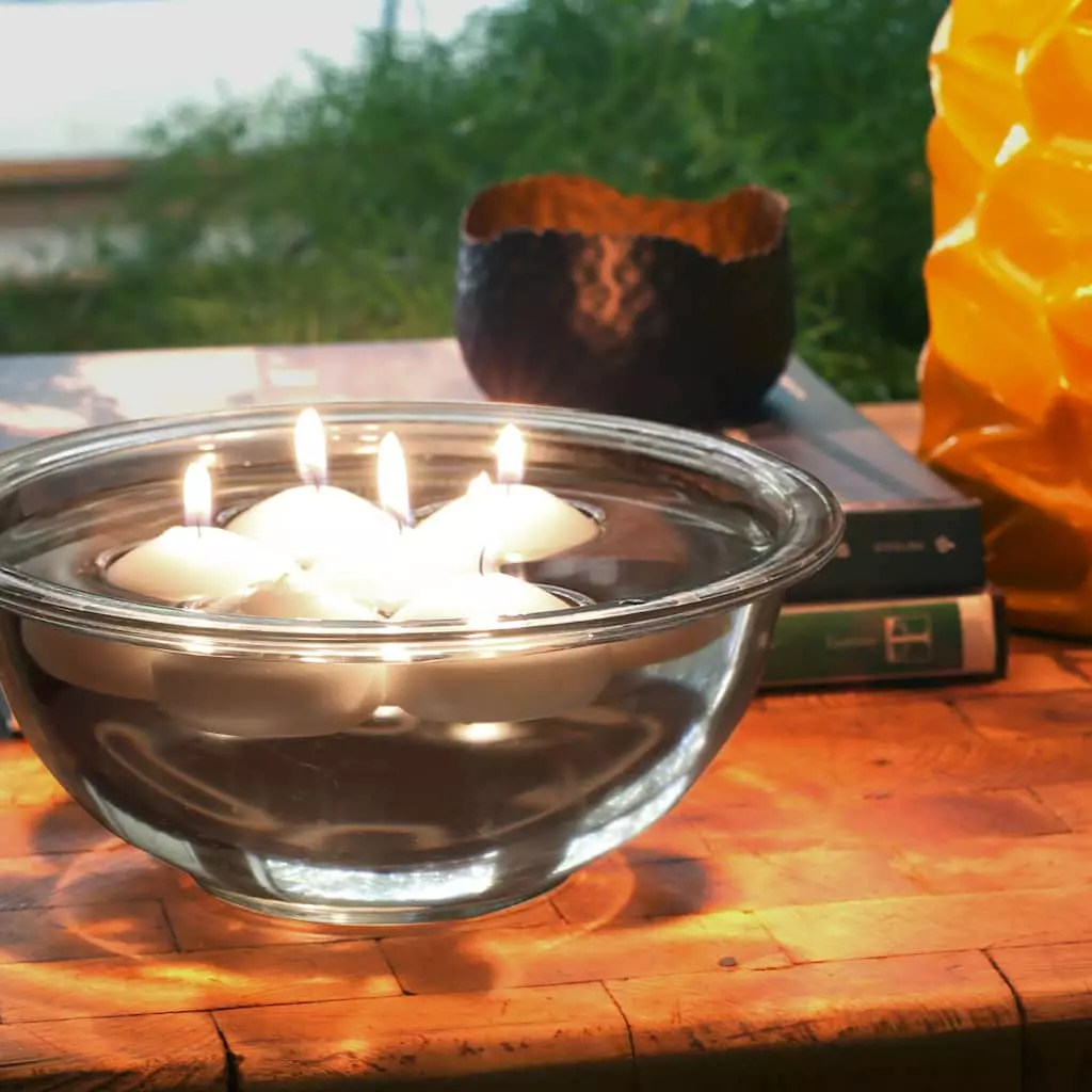 Hot Sale 👏 12 Packs: 40 ct. (240 total) Basic Elements™ White Floating Candles Value Pack by Ashland® ✔️ 7 Hot Sale 👏 12 Packs: 40 ct. (240 total) Basic Elements™ White Floating Candles Value Pack by Ashland® ✔️ - Image 5