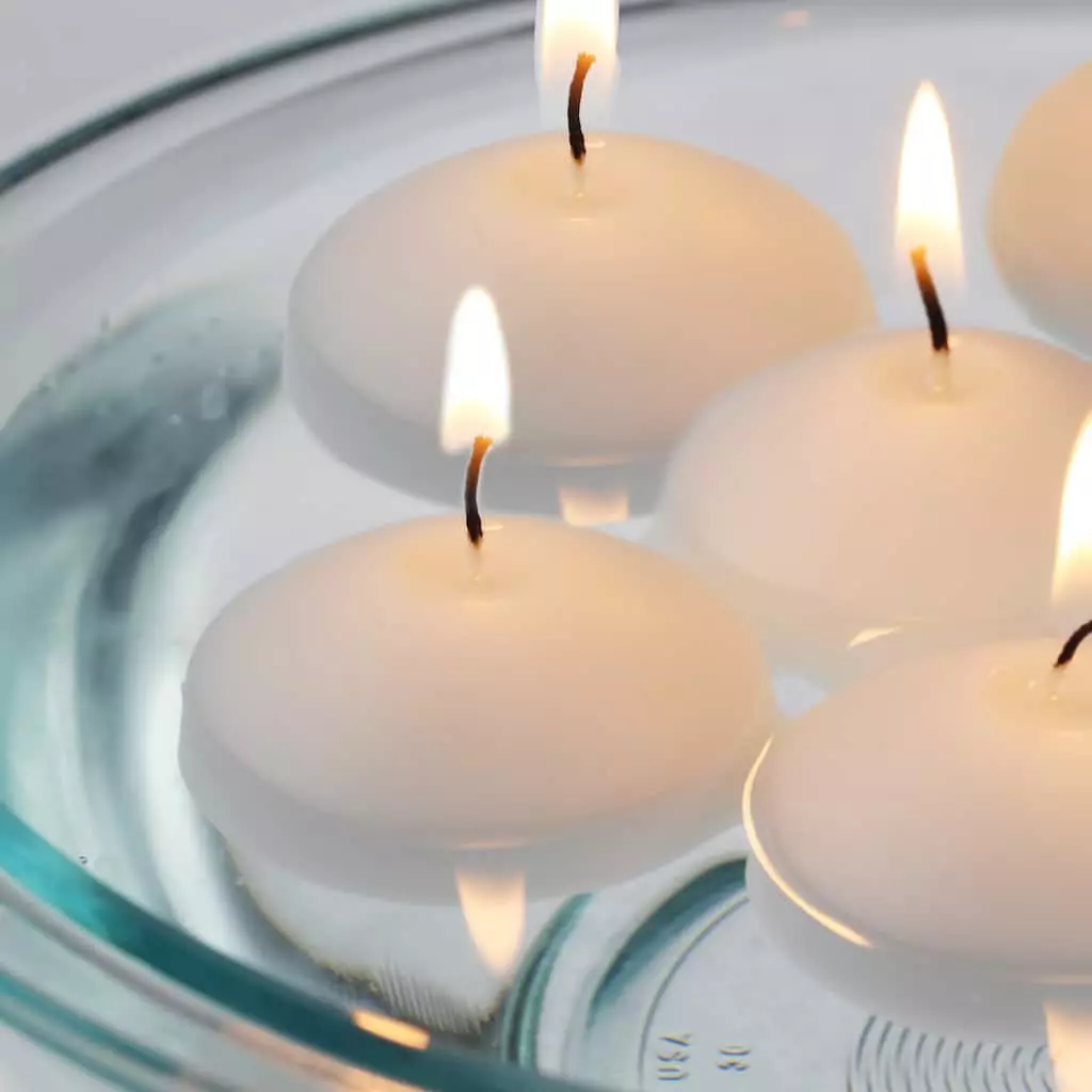 Hot Sale 👏 12 Packs: 40 ct. (240 total) Basic Elements™ White Floating Candles Value Pack by Ashland® ✔️ 8 Hot Sale 👏 12 Packs: 40 ct. (240 total) Basic Elements™ White Floating Candles Value Pack by Ashland® ✔️ - Image 6