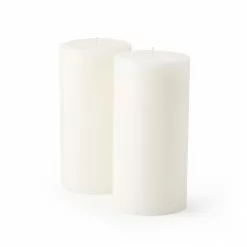 Buy ✨ 12 Packs: 2 ct. (24 total) White Pillar Candle Pair by Ashland® ⭐ -Michaels Store MP317969 31