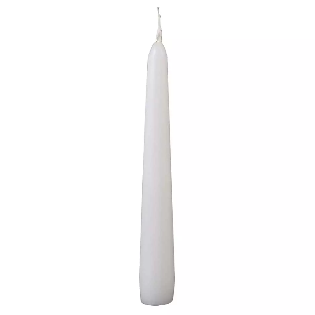 Best Sale 🎉 48 Pack: 8" White Taper Candle by Ashland® 👏 3 Best Sale 🎉 48 Pack: 8" White Taper Candle by Ashland® 👏