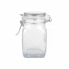 Brand new ⌛ 12 Pack: Square Glass Jar with Latch by Ashland® ⭐ -Michaels Store MP354884 2
