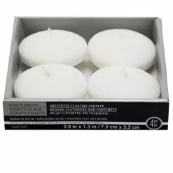 Discount ⌛ 12 Packs: 4 ct. (48 total) Basic Elements™ White Floating Candles by Ashland® ❤️