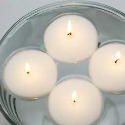 Discount ⌛ 12 Packs: 4 ct. (48 total) Basic Elements™ White Floating Candles by Ashland® ❤️ -Michaels Store MP360224 3