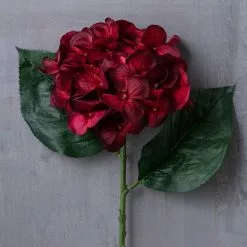 Budget 🥰 12 Pack: Burgundy Hydrangea Stem by Ashland® ⭐ -Michaels Store MP451148 22