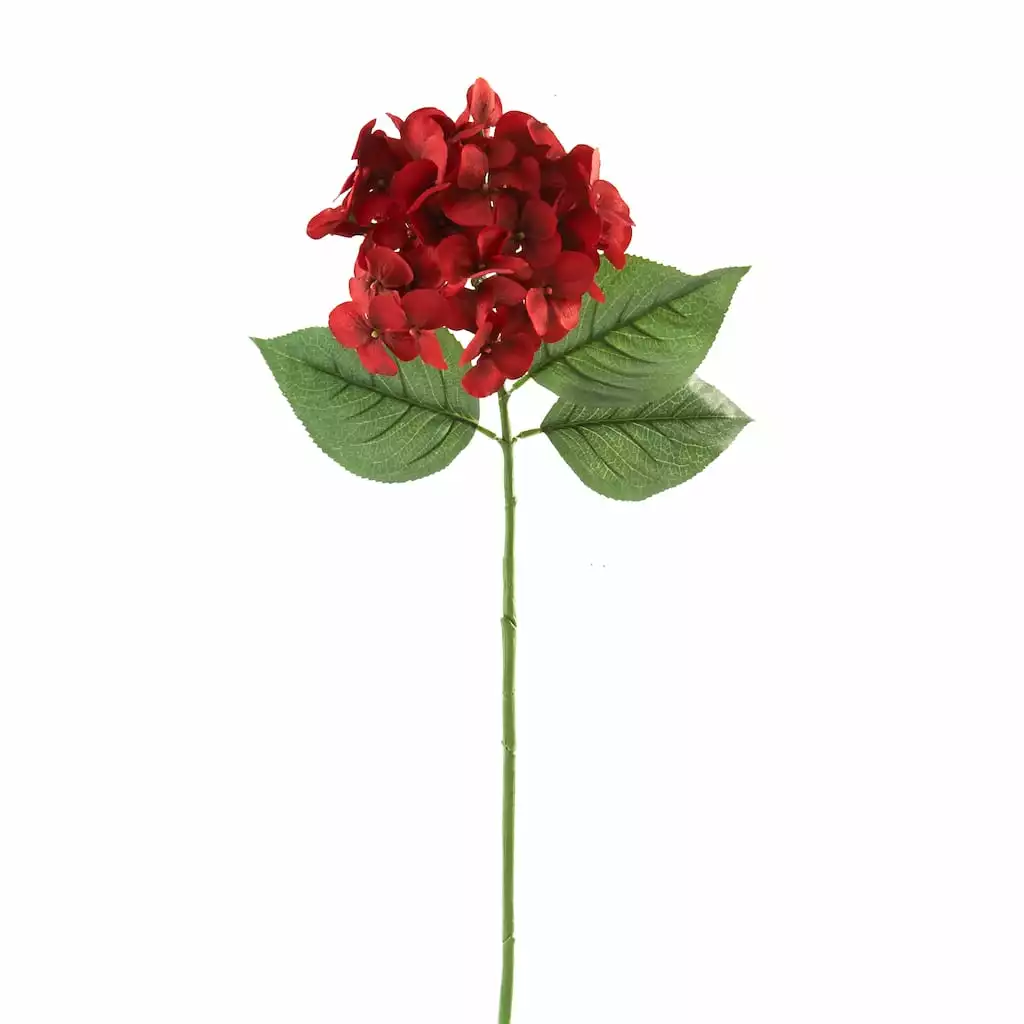 Discount 😍 12 Pack: Red Hydrangea Stem by Ashland® 🔔 3 Discount 😍 12 Pack: Red Hydrangea Stem by Ashland® 🔔