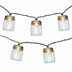 New 😉 8 Pack: 10ct. Mason Jar String Lights by Ashland™ ⌛