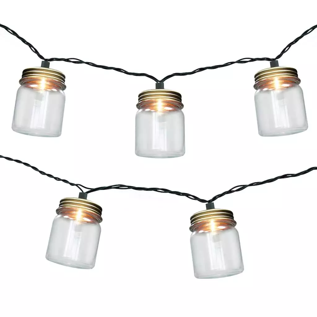 New 😉 8 Pack: 10ct. Mason Jar String Lights by Ashland™ ⌛ 3 New 😉 8 Pack: 10ct. Mason Jar String Lights by Ashland™ ⌛