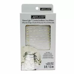 Promo ❤️ 12 Pack: Shimmer Lights™ White LED String Lights by Ashland® ✔️ -Michaels Store MP513603 4