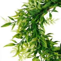 Discount 🌟 12 Pack: 6" Dark Green Ficus Wreath by Ashland® ⌛ -Michaels Store MP547484 2