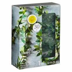 Cheap 🎉 8 Pack: 10ft. Leaf Garland String Lights by Ashland™ 🔥