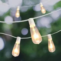 Brand new 🥰 8 Pack: 10ct. Edison String Lights with White Cord by Ashland™ ✨ -Michaels Store MP561985