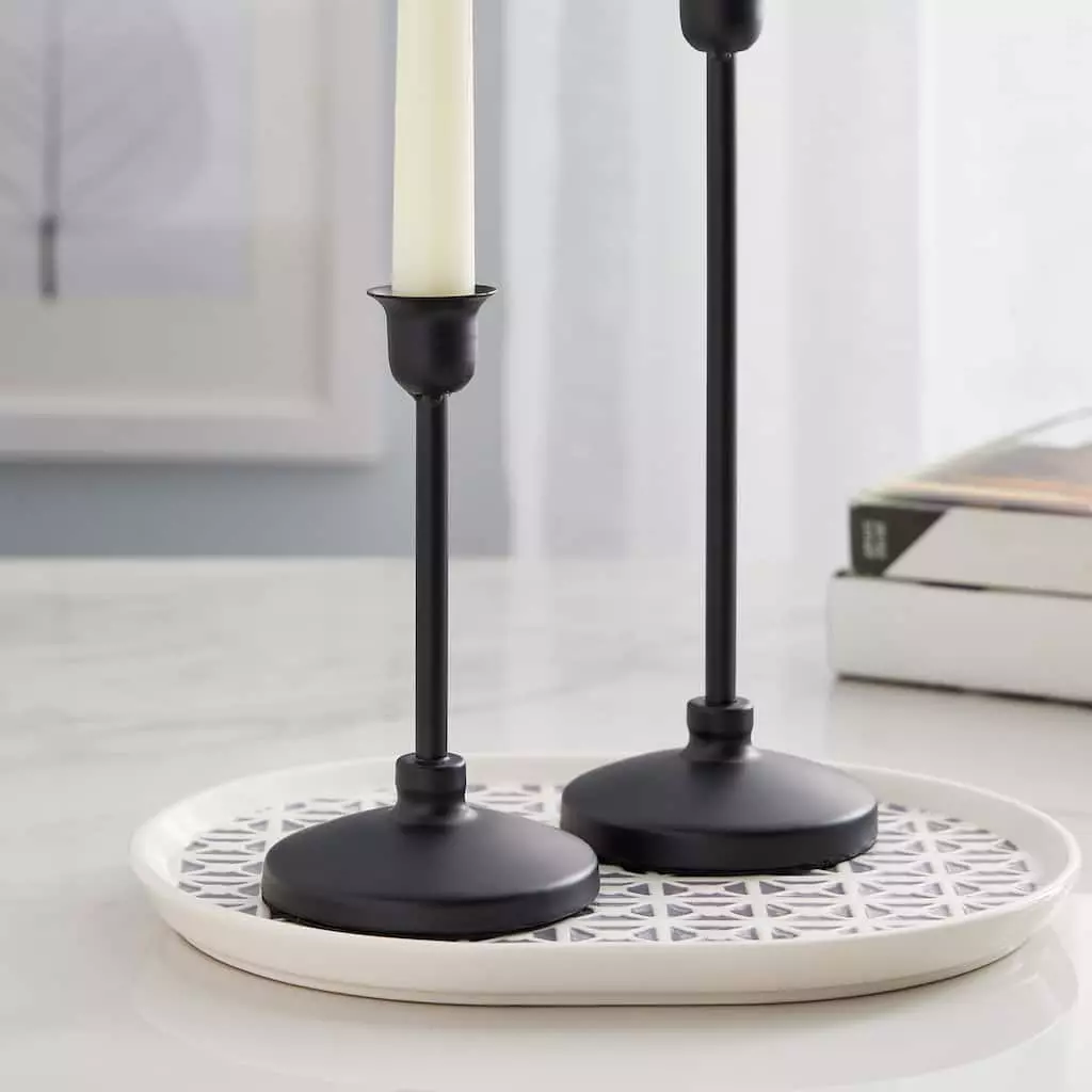 Promo ๐ 12 Pack: 6.3" Black Metal Candle Holder by Ashland® ๐ 4 Promo ๐ 12 Pack: 6.3" Black Metal Candle Holder by Ashland® ๐ - Image 2