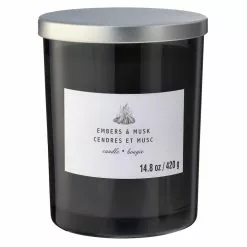 Wholesale ⌛ 8 Pack: Embers & Musk 2-Wick Jar Candle by Ashland® 🧨
