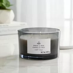 Budget 😉 8 Pack: Embers & Musk 3-Wick Jar Candle by Ashland® ✔️ -Michaels Store MP638414 20