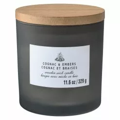 Cheapest 🥰 8 Pack: Cognac & Embers Wooden Wick Jar Candle by Ashland® ✔️