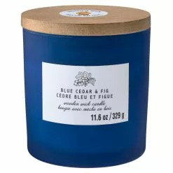 Top 10 🎁 8 Pack: Blue Cedar & Fig Wooden Wick Jar Candle by Ashland® 🥰