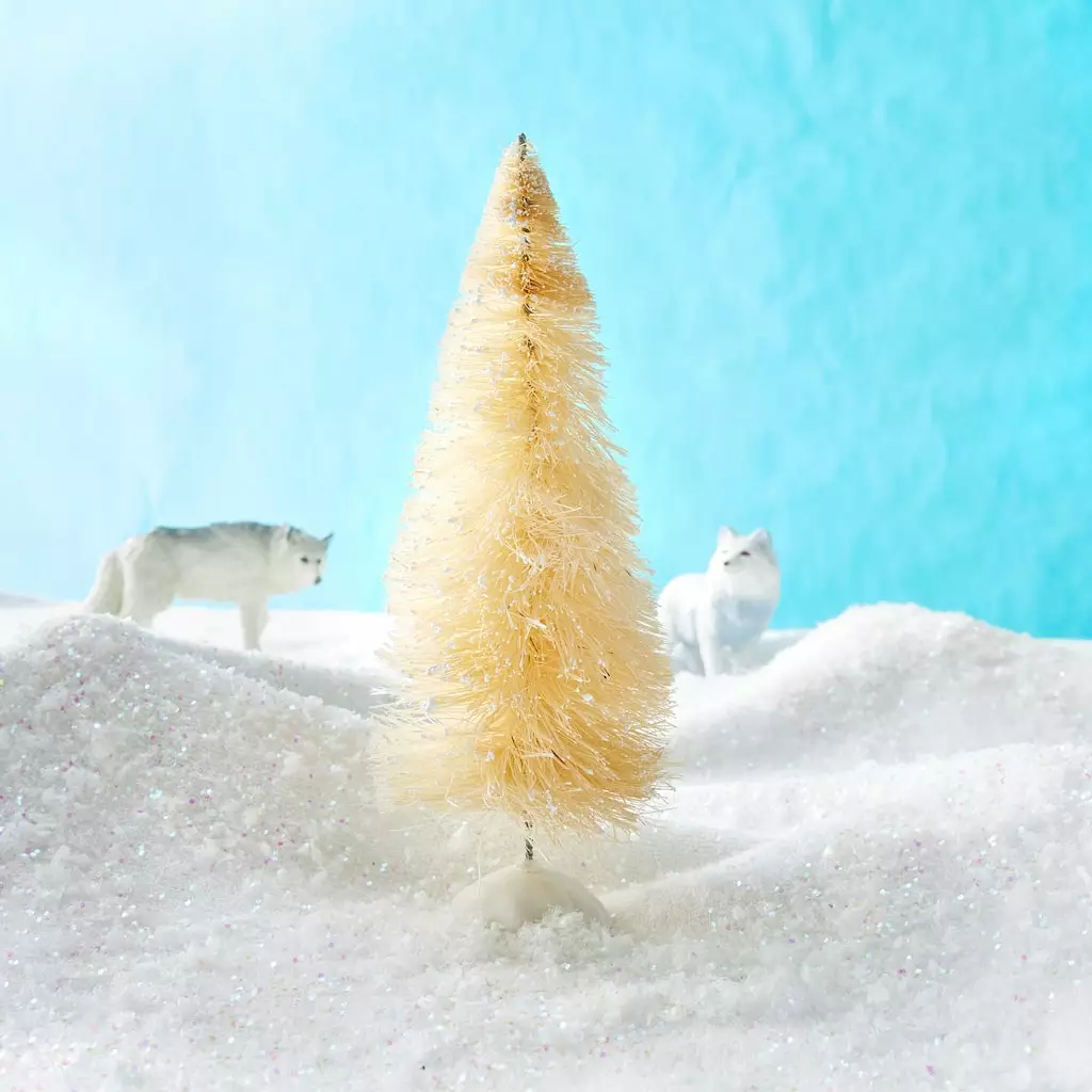 Brand new ๐ 12 Pack: Mini Sisal Tree with Snow by Ashland® ๐ 4 Brand new ๐ 12 Pack: Mini Sisal Tree with Snow by Ashland® ๐ - Image 2