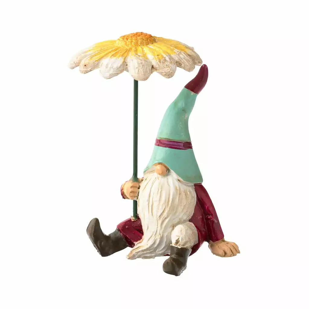 Brand new ❤️ 12 Pack: Mini Gnome with Flower Umbrella by Ashland® ✔️ 3 Brand new ❤️ 12 Pack: Mini Gnome with Flower Umbrella by Ashland® ✔️