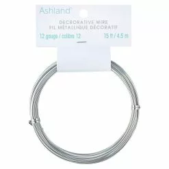Cheapest ⭐ 12 Pack: 12 Gauge Silver Aluminum Wire by Ashland® 🔥 -Michaels Store MP998212 30
